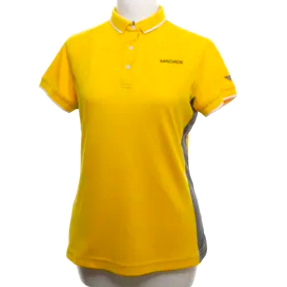 Macade Golf Polo for Women (Size: Large) minor flat: Thread run on the back